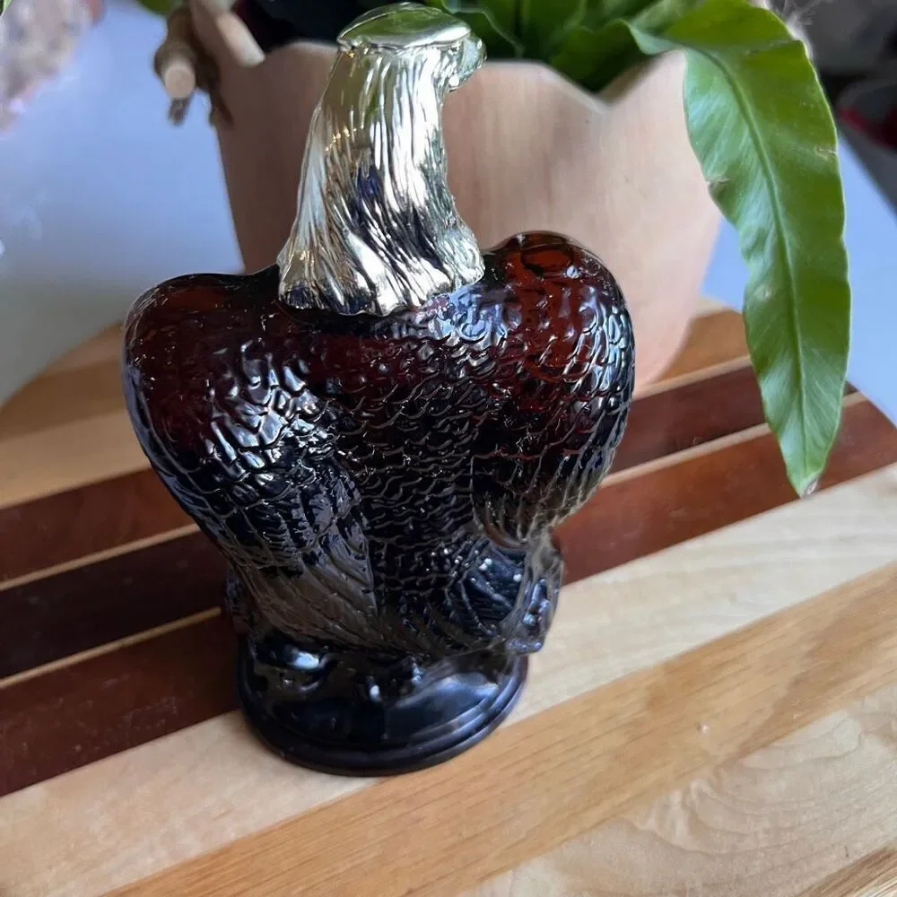 vintage Avon American Eagle decanter, typically produced in the early 1970s full